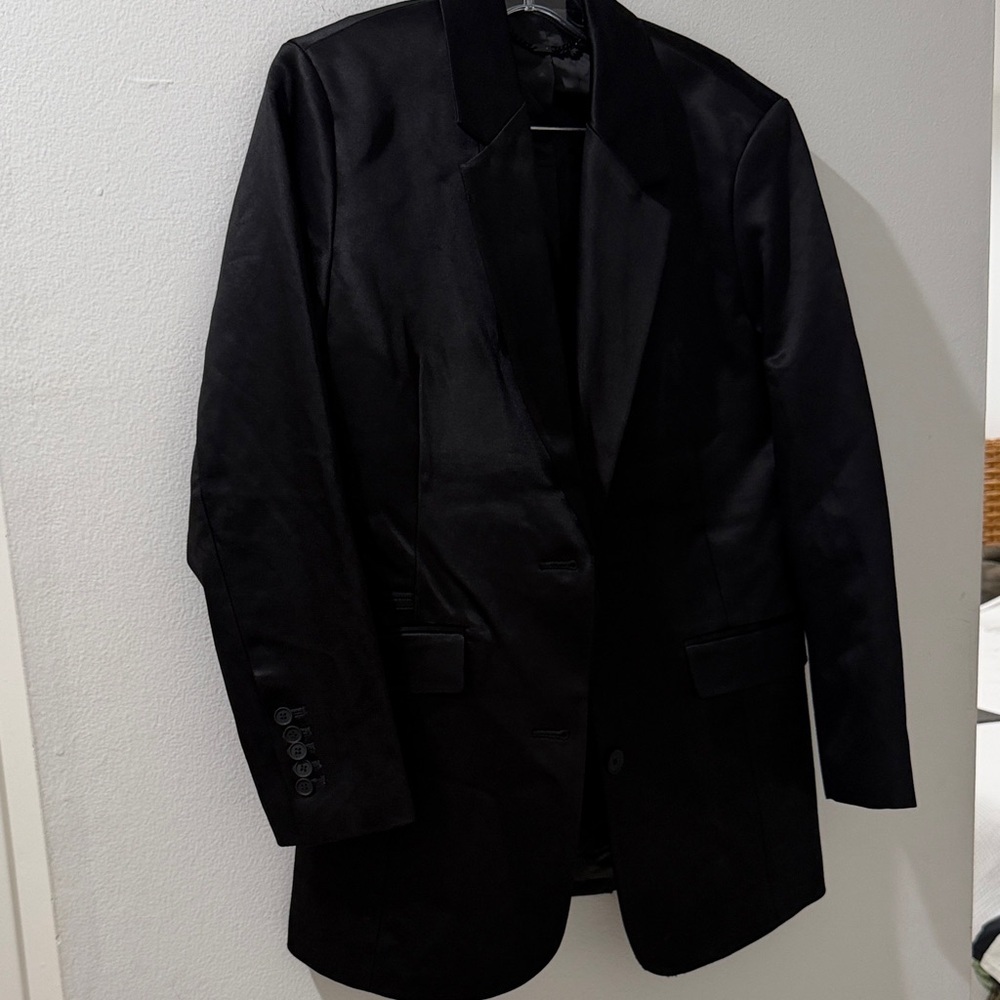AllSaints Black Sad Blazer size 4